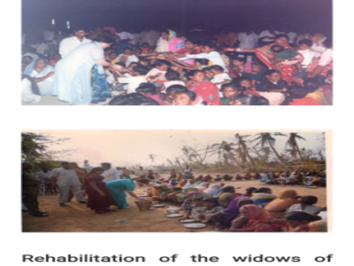 Rehabilitation of the widows of army officers